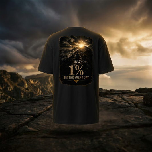1% Better Every Day —  Heavyweight Tee